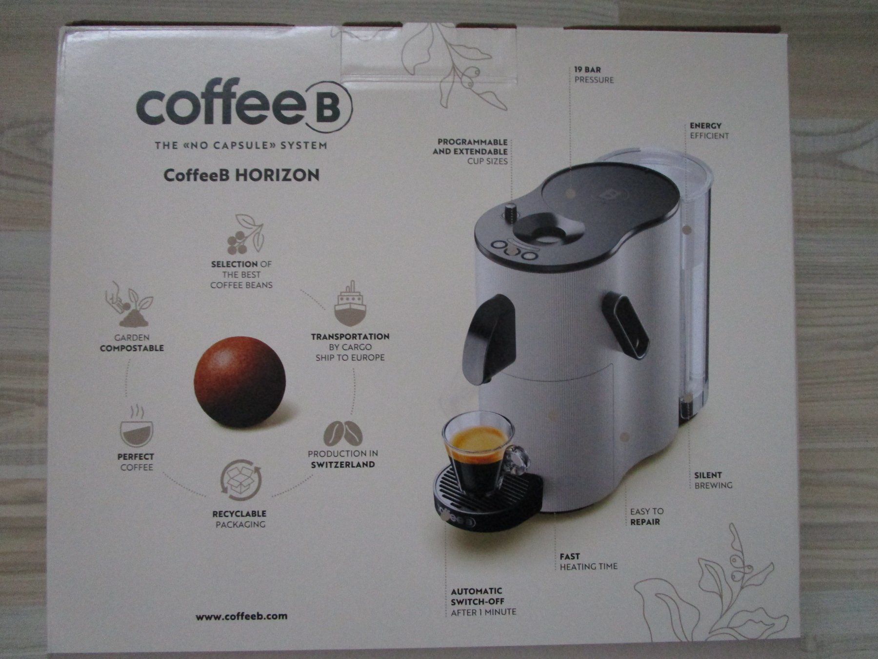 Kaffeemaschinen & Espressomaschinen: Kaffeemaschine Coffee B  Neu – Neu und originalverpackt aus Umiken von Wasserboy