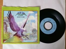 Asia - Don't Cry / True Colors - Seltene Single, Vinyl!