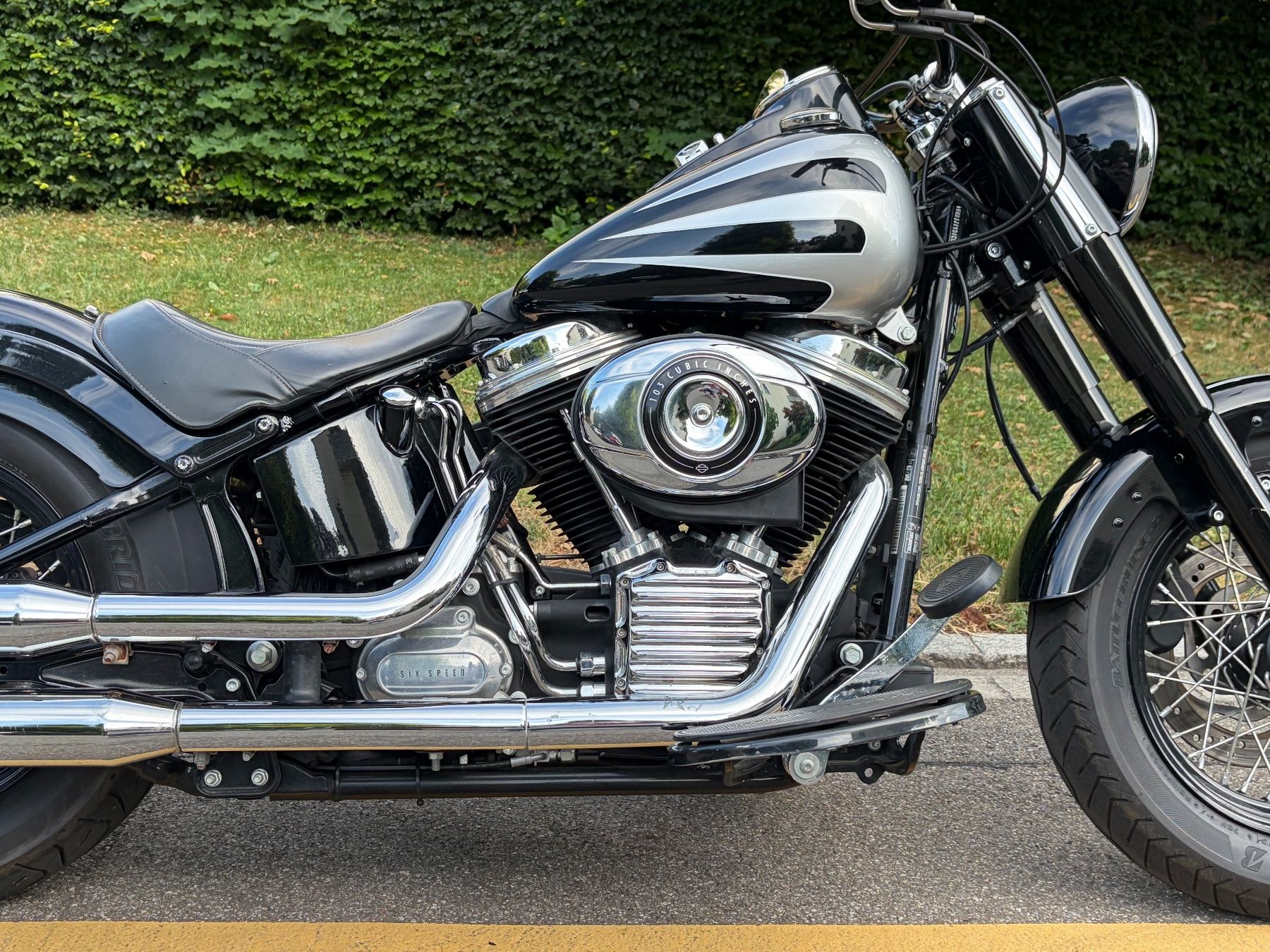 Harley-Davidson Cruisers: Harley Davidson SLIM Bobber OLdscool – D'occasion à Rütihof par elcheffe81 5