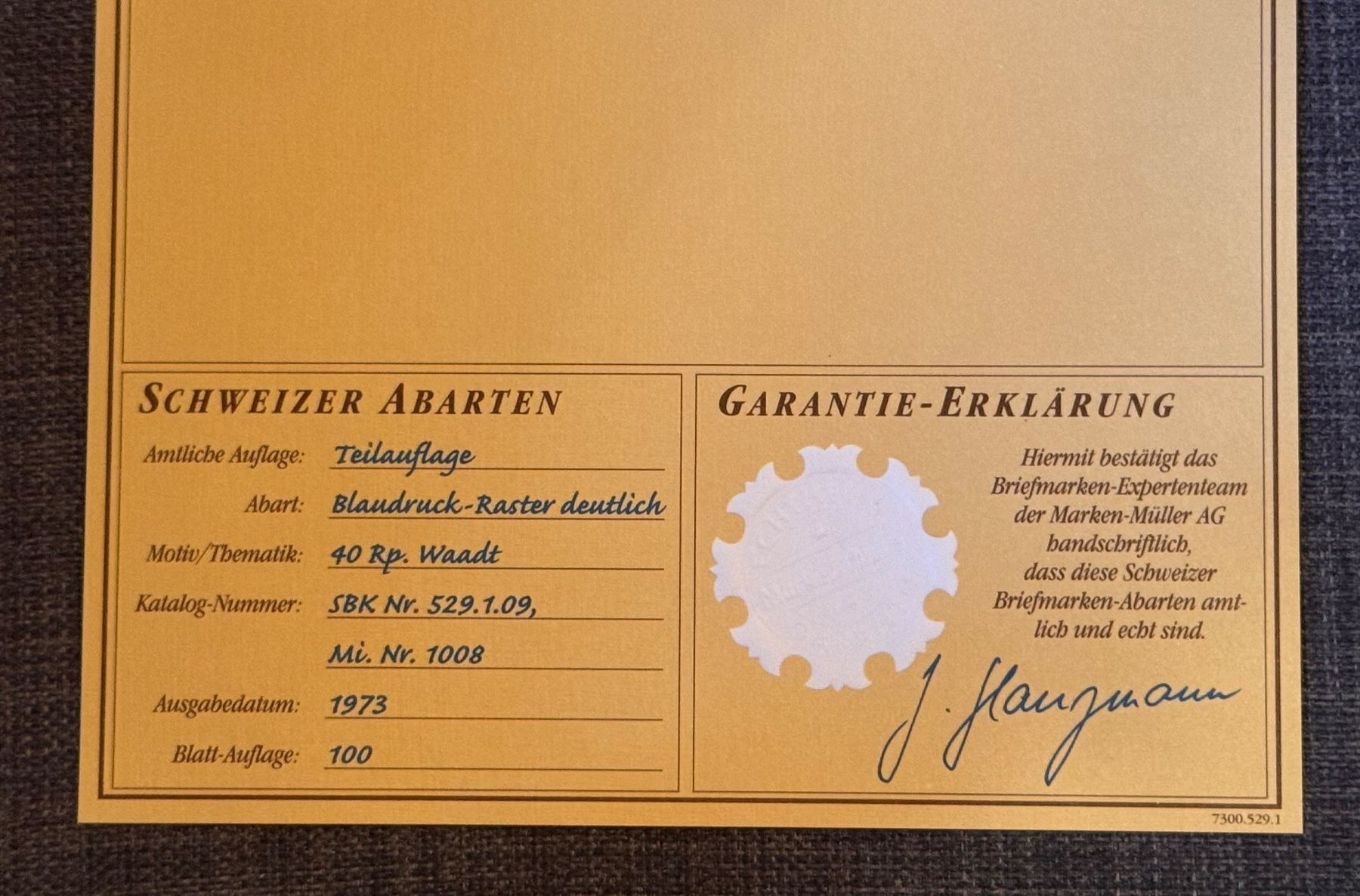Alle Briefmarken: Seltene Schweizer Abarten Briefmarken - 2 Stk. 40 Rp. – Gebraucht aus Andwil SG von Ariisa1234 2