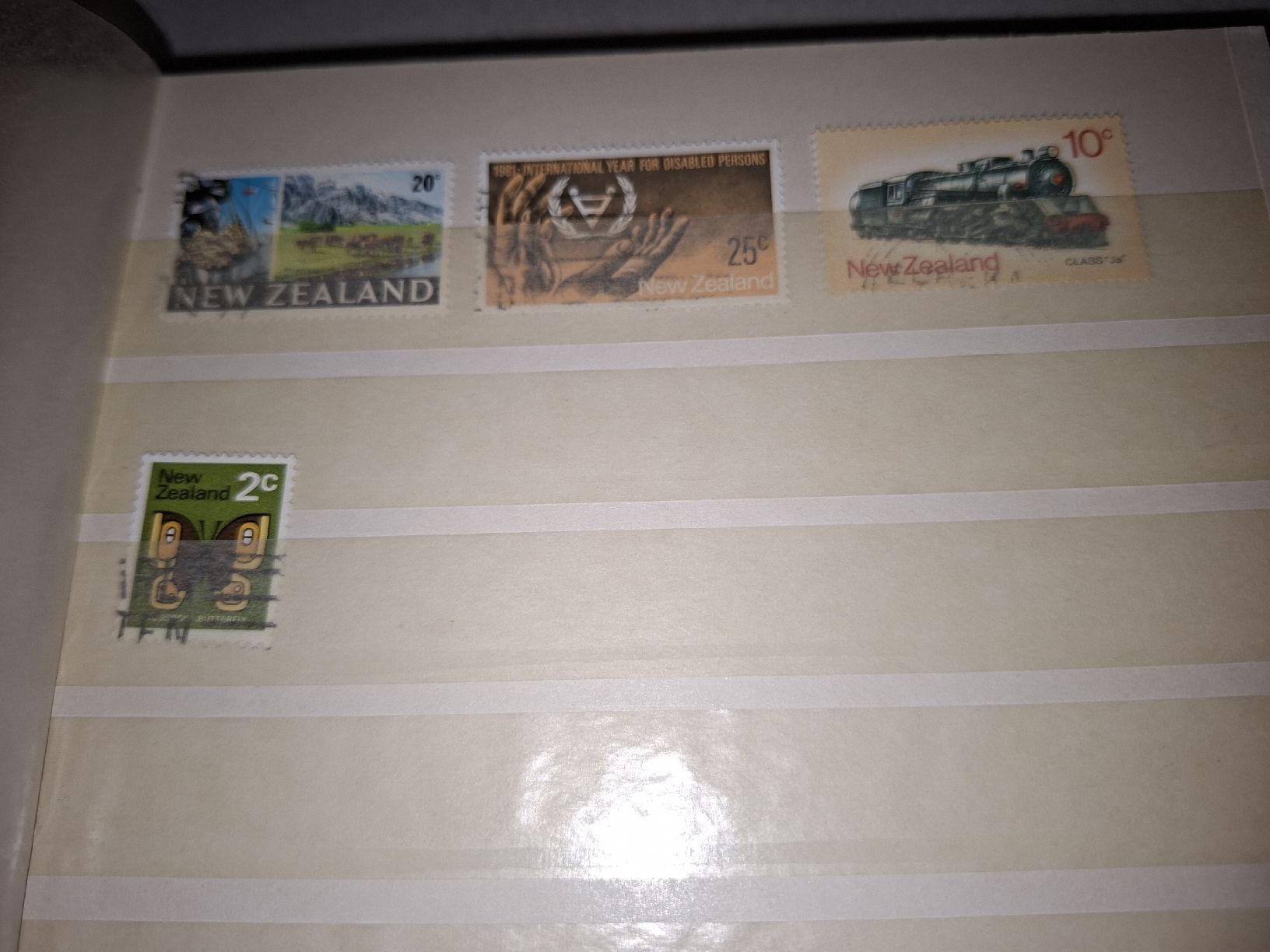 Tutti i francobolli: Briefmarken / Werbemarken Neuseeland – Usato da Balgach venduto da SIMEON27 8