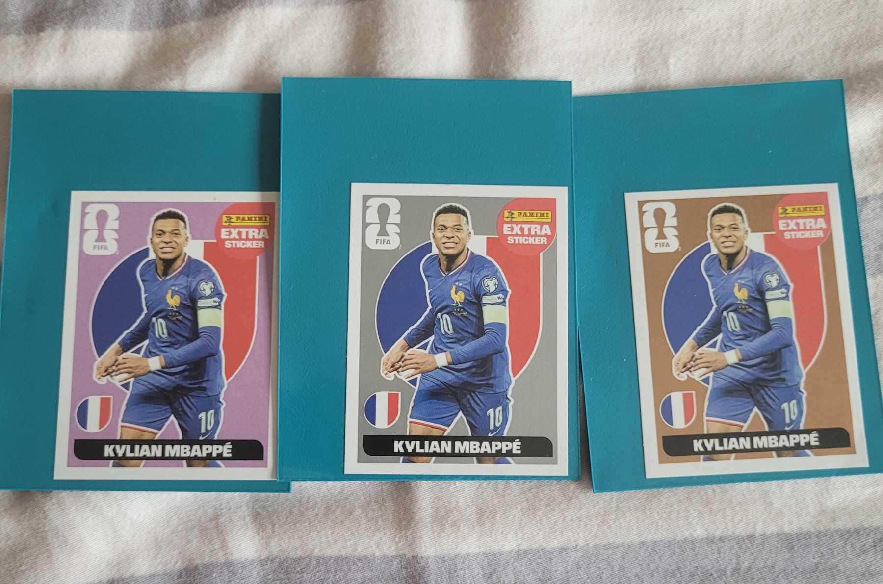Panini Carte collezionabili: Kylian Mbappé Extra Sticker – Nuovo (secondo la descrizione) da Martigny venduto da sil_ht2d