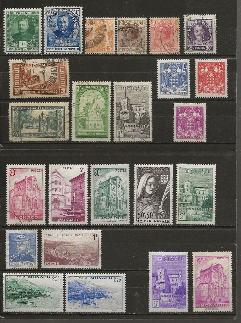 Tutti i francobolli: Monaco Lot 02 1924 ... – Usato da Sion venduto da PierreP01