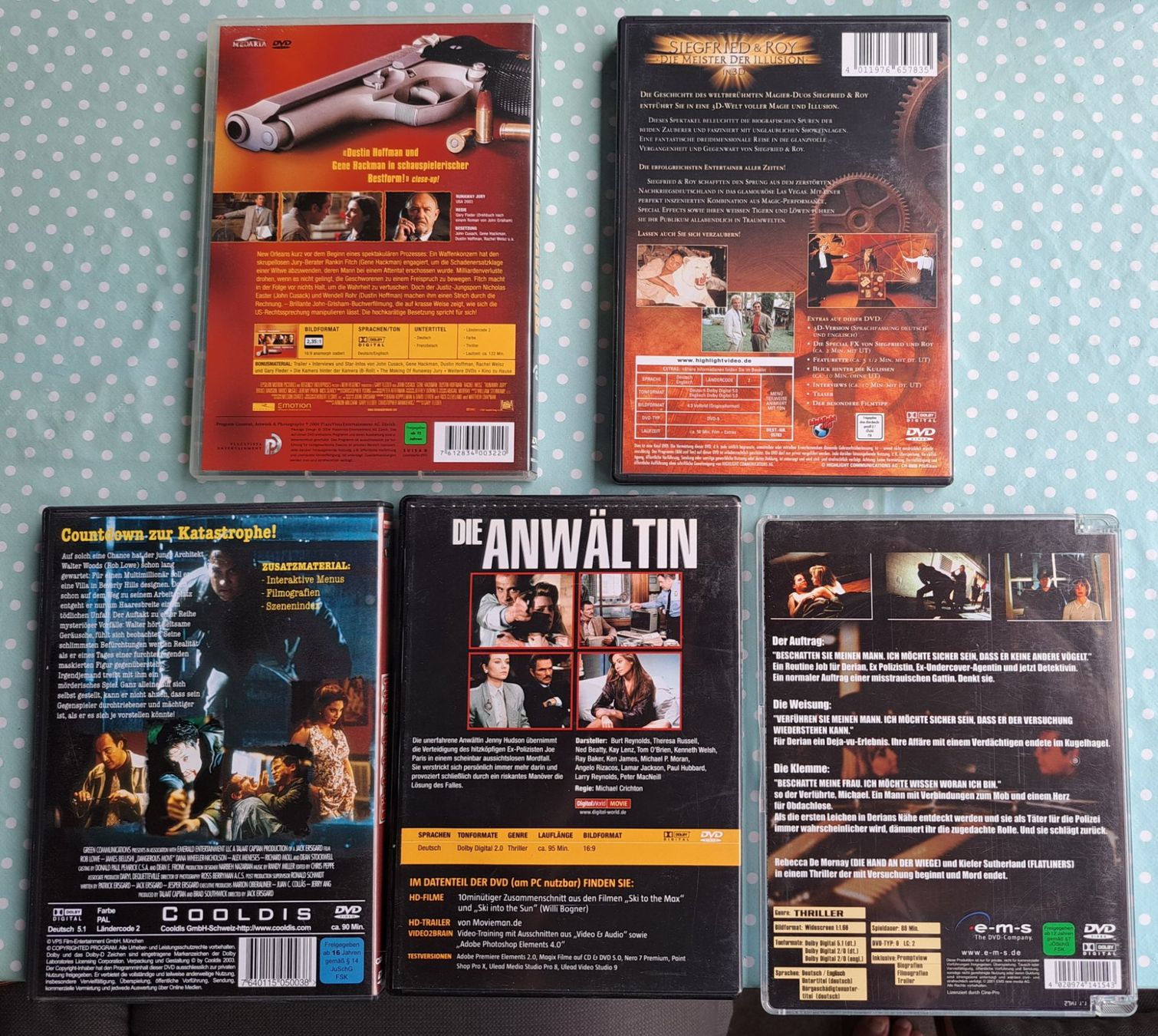 Tutti i DVDs: DVD 5 Spielfilme – Usato da Schlieren venduto da Rcaliforni 1