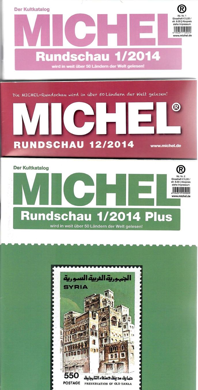 Revues & Magazines: Michel Rundschau 2014 – D'occasion à Villars-Burquin par Rodjeurs