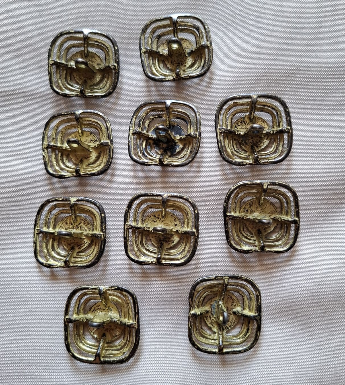 Bottoni: 10 Metallknöpfe, 28 mm. – Usato da Dietikon venduto da Hirschkopf 4