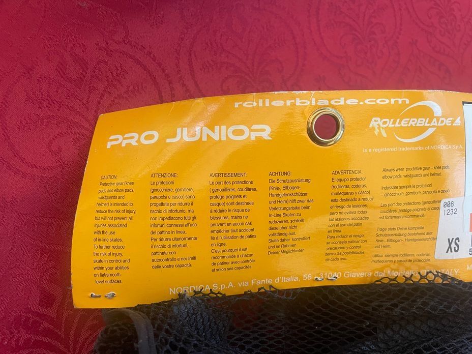 Protezioni & Imbottiture: NEU Rollerblade Protektoren XS Junior – Nuovo e nell'imballaggio originale da Bergdietikon venduto da antovale 2