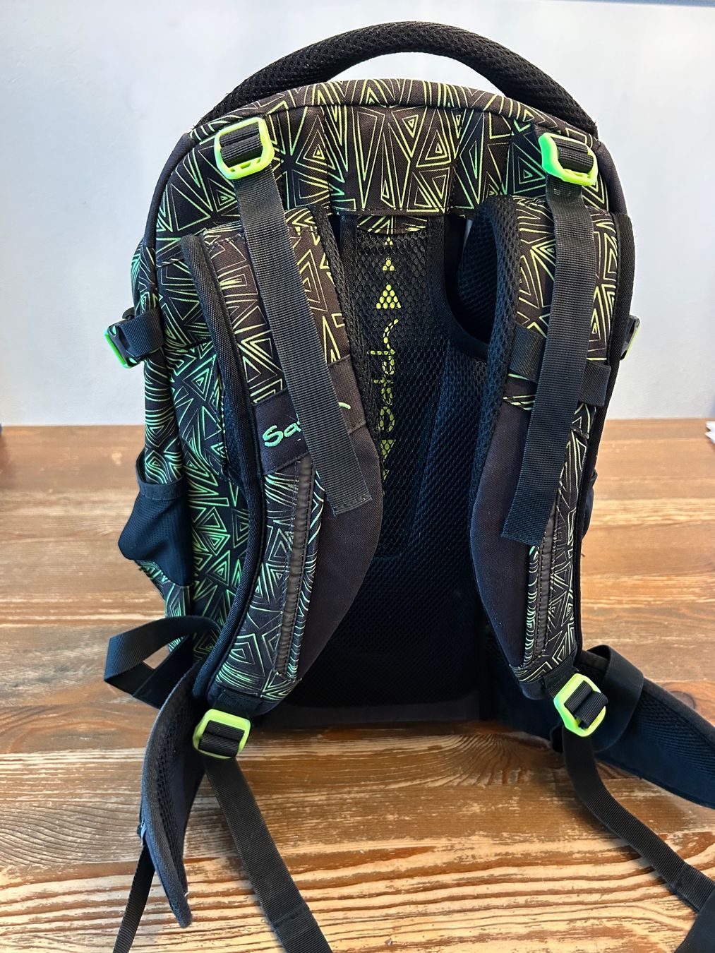 Satch Borse & Zaini: Satch Pack Green Bermuda Schulthek inkl. Turnsack – Usato da Grüt (Gossau ZH) venduto da Searose 2