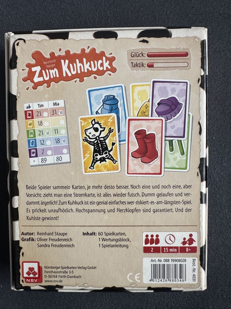 Giochi: Zum Kuckuck – Usato da Weinfelden venduto da lua_28ql 1