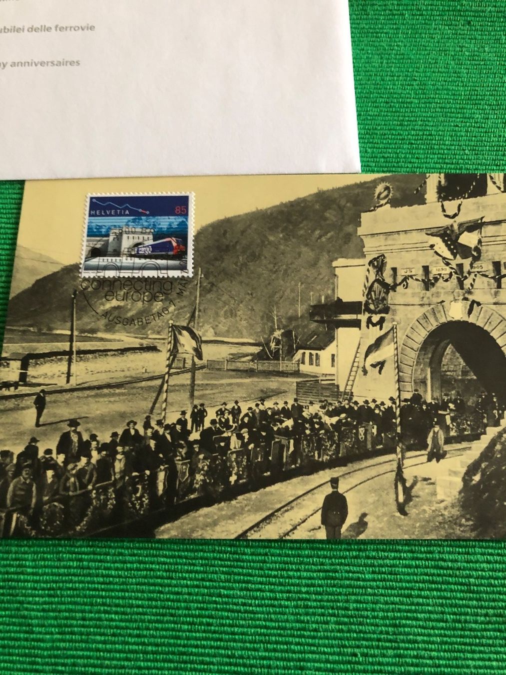 Tutti i francobolli: 2006  Sondermarken  Bahnjubiläen  2 Maximumkarten – Usato da Horw venduto da Luki49 3