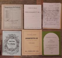 23 Noten für Streichquartett komplett