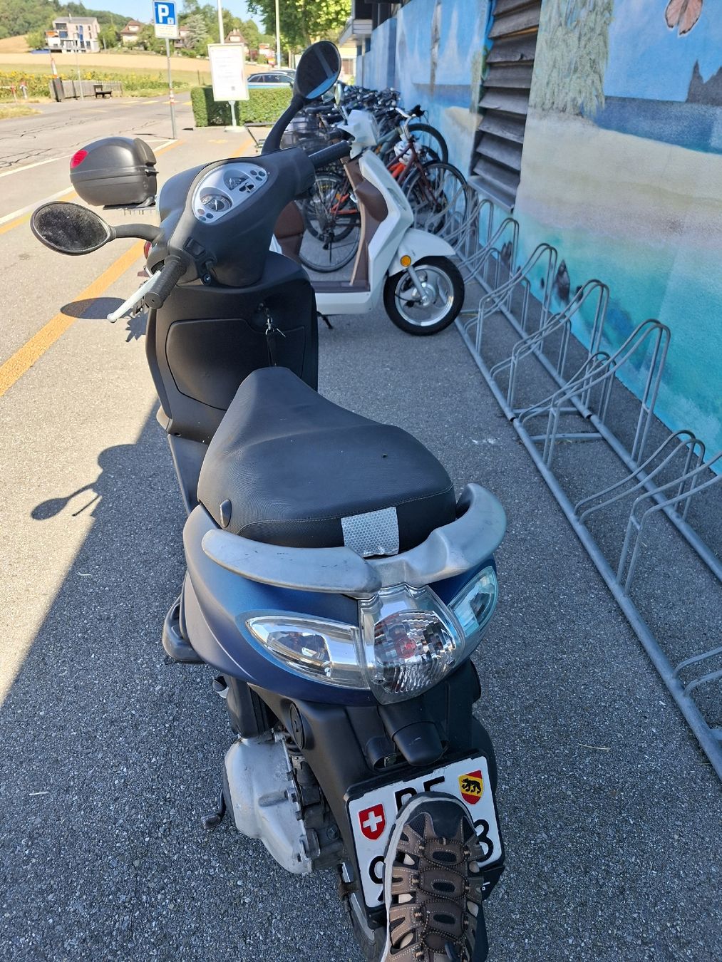 Piaggio Scooters: Roller Piaggio blue 125 ccm   – D'occasion à Ostermundigen par Ismett 2