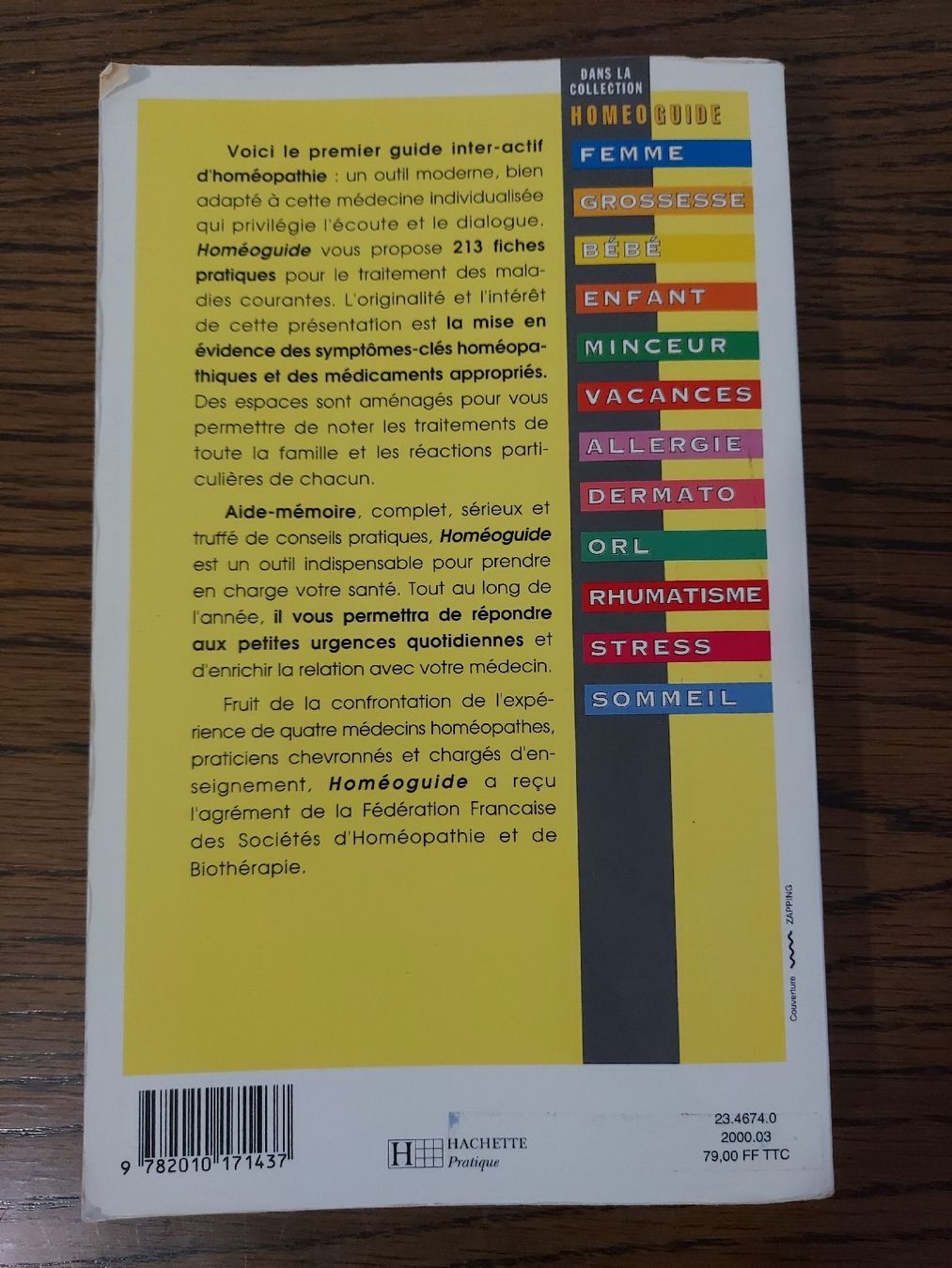 Libri: Livre de Homéopathie: Homéo Guide – Nuovo (secondo la descrizione) da Jongny venduto da lie_v6hs 2