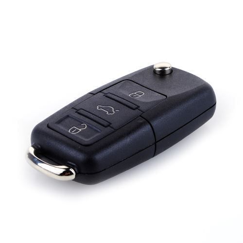 HIBEYO Smart Autoschlüssel Hülle Für VW Skoda - TPU Schutzhülle Rosa