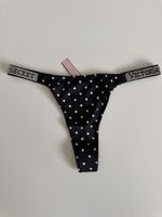 Victoria's Secret Panty black white polka dot size M new
