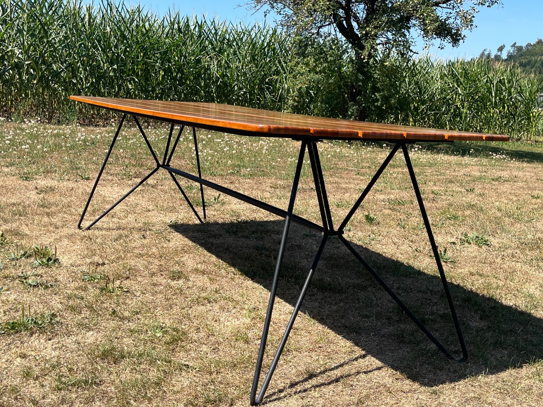 Tavoli: Gartentisch Style 70 er Jahre Restauriert – Usato da Allmendingen b. BE venduto da juair 2