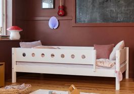 FLEXA Kinderbett 100 × 200 cm Weiß wie Neu! 160.-