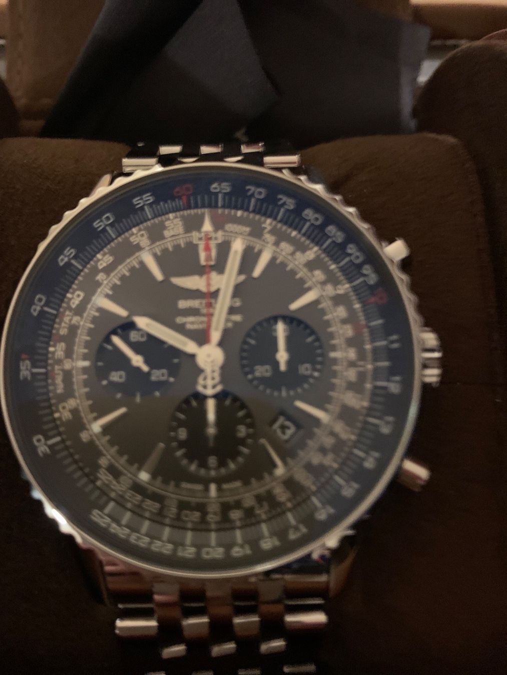 Breitling Orologi: Breitling Navitimer limited Edition mit Garantie bis 2026 – Nuovo (secondo la descrizione) da Sisseln AG venduto da Gommibaerli87 4