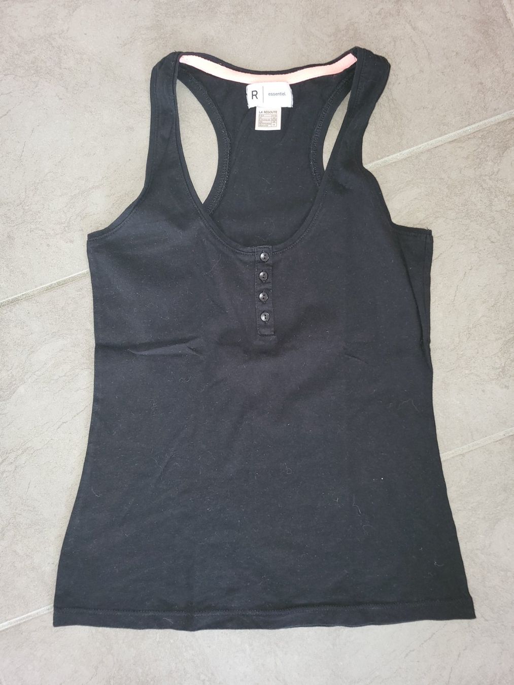 Blusen, T-Shirts & Tops: Top noir taille XS – Gebraucht aus Courroux von Belleange