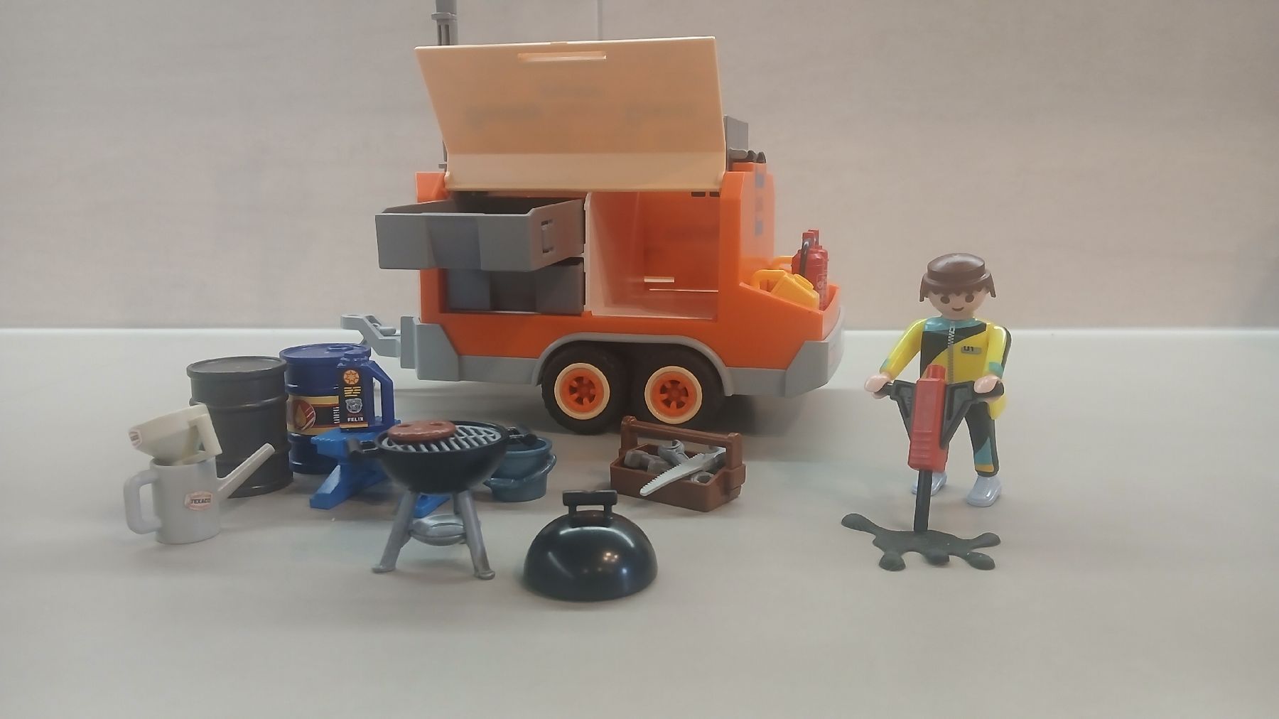 Playmobil Giocattoli: Playmobil remorque de chantier  – Usato da Romainmôtier venduto da PanPan 1