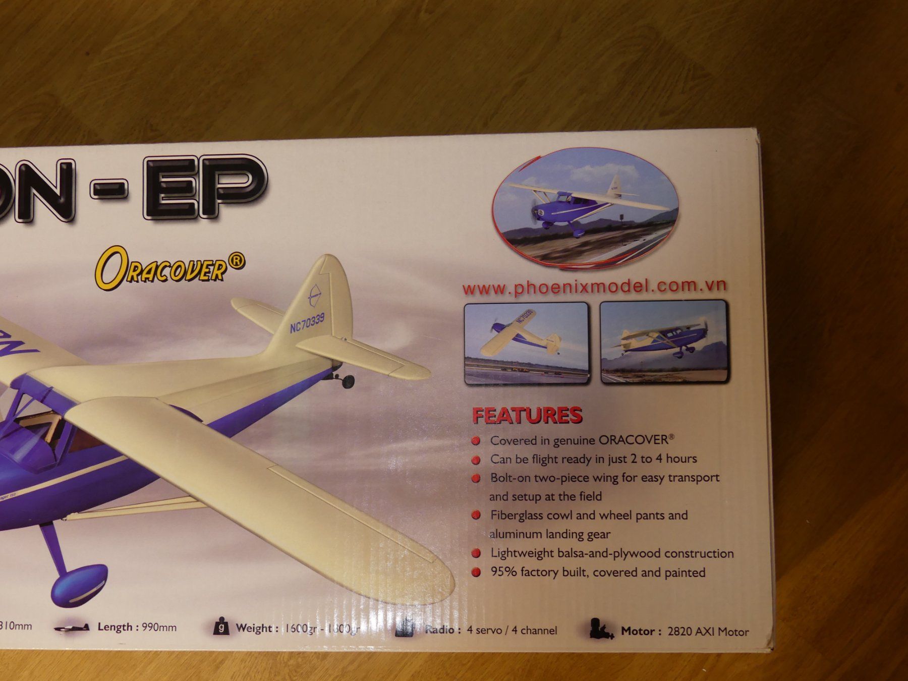 RC Modellbau: ARF - Bausatz  Stinson - EP von Phoenix-Model – Neu und originalverpackt aus Dürrenäsch von Seafang 2