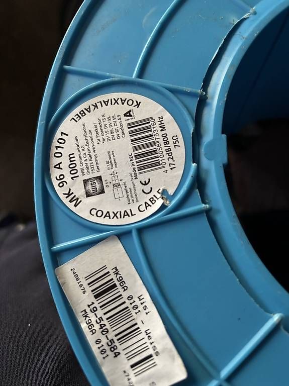 Cavi: Câble coaxial 100m neuf – Usato da Le Landeron venduto da Xman83 3