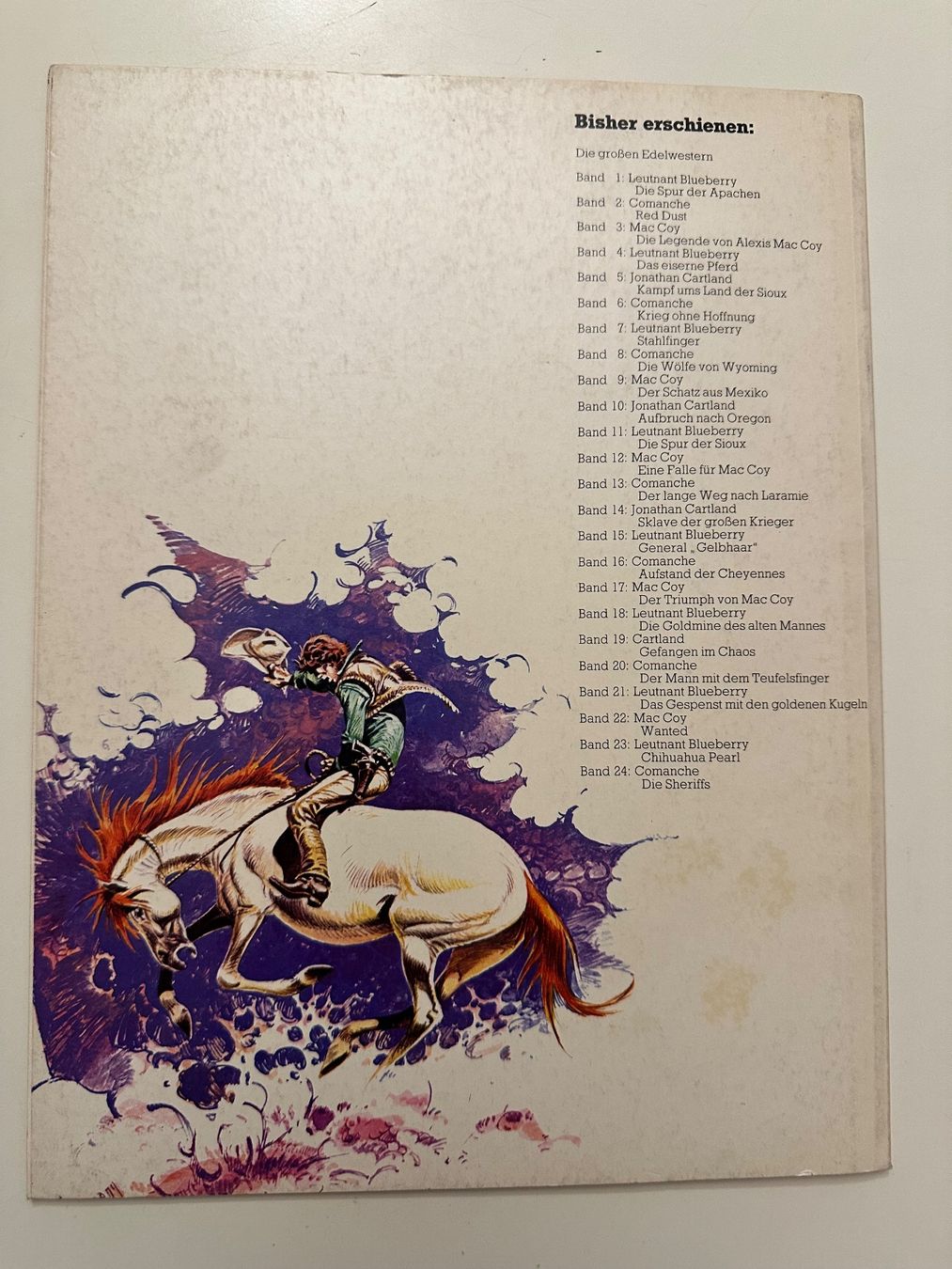 Fumetti: Die grossen Edel-Western Band 24 Comanche – Usato da Münsingen venduto da Ganjam 2