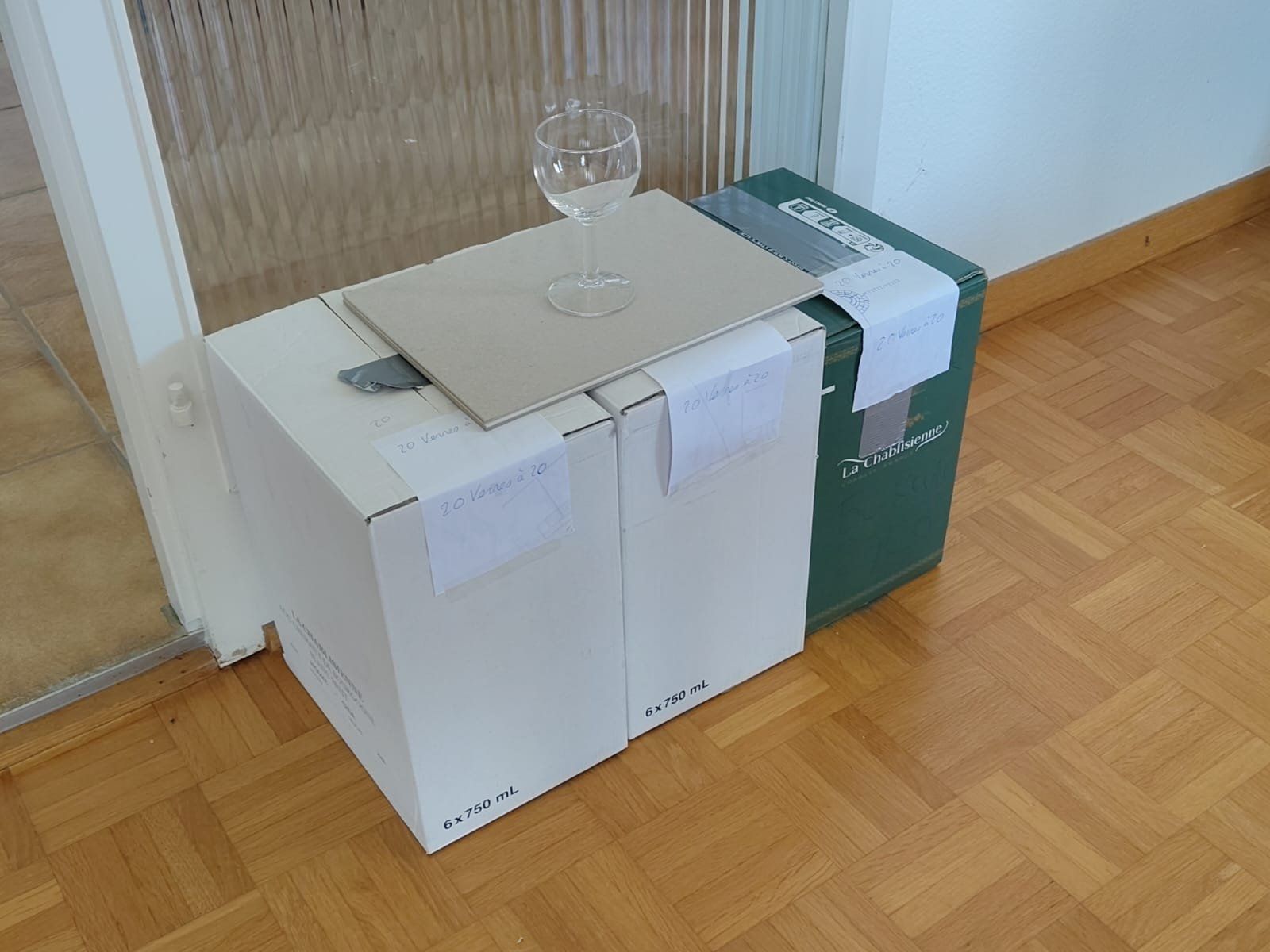 Verres: 60 Weingläser, 19 cl. – Neuf (Voir description) à Basel par vin_hh8w 1