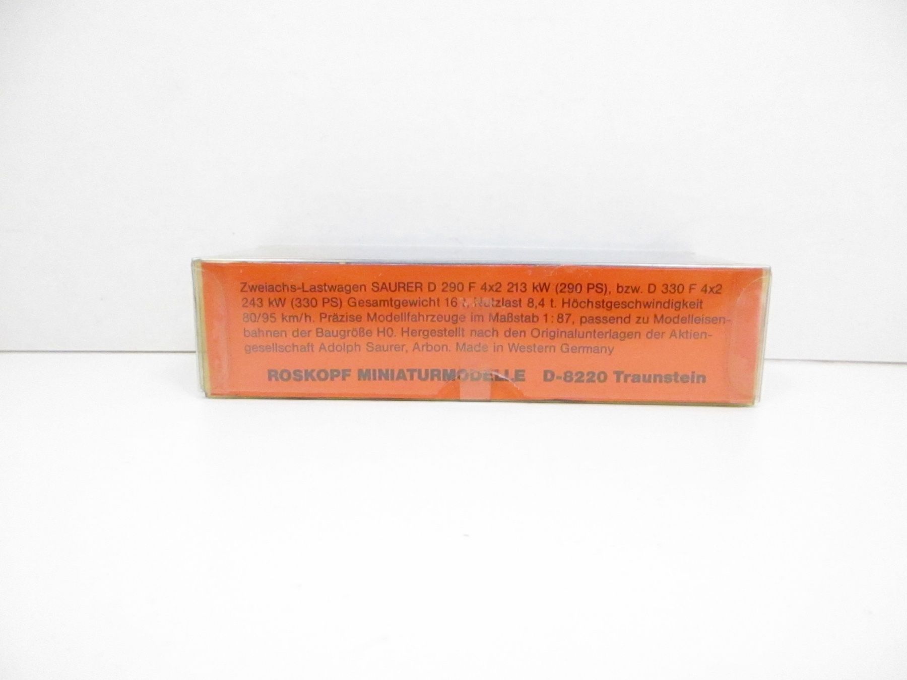 Saurer Modellautos: Roskopf H0 512 Saurer GLAS TRÖSCH – Neu und originalverpackt aus Olten von Heinrich875 3