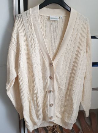CARTHAGO, Strickjacke Gr. 40, Seide/Baumwolle