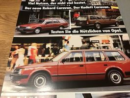 Opel Kadett/Rekord Verkaufsflyer Februar 1983