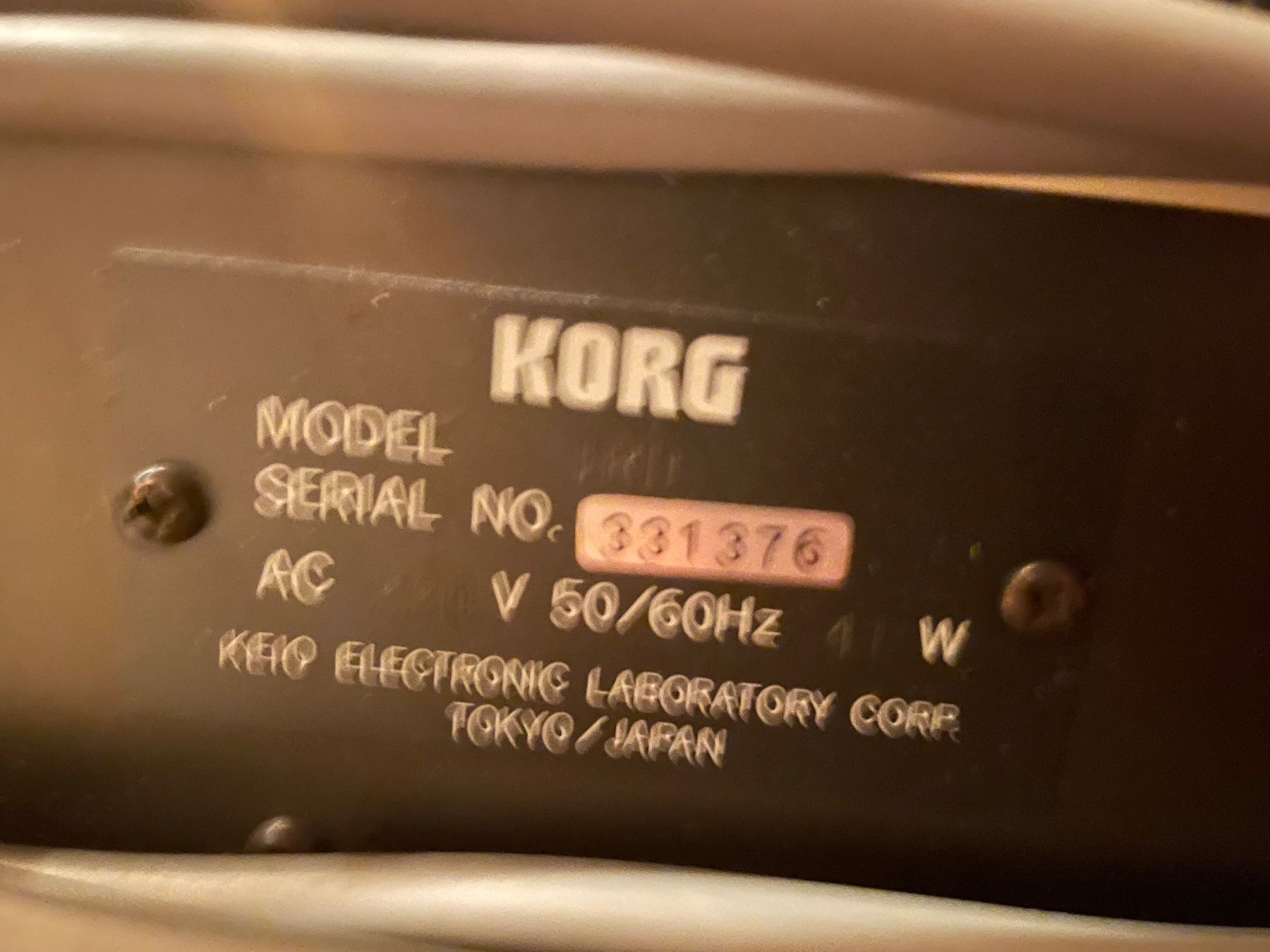 Korg Strumenti musicali: Korg Trident MK 1 Analog Synthesizer 1978 – Usato da Embrach venduto da xenovolcano 9