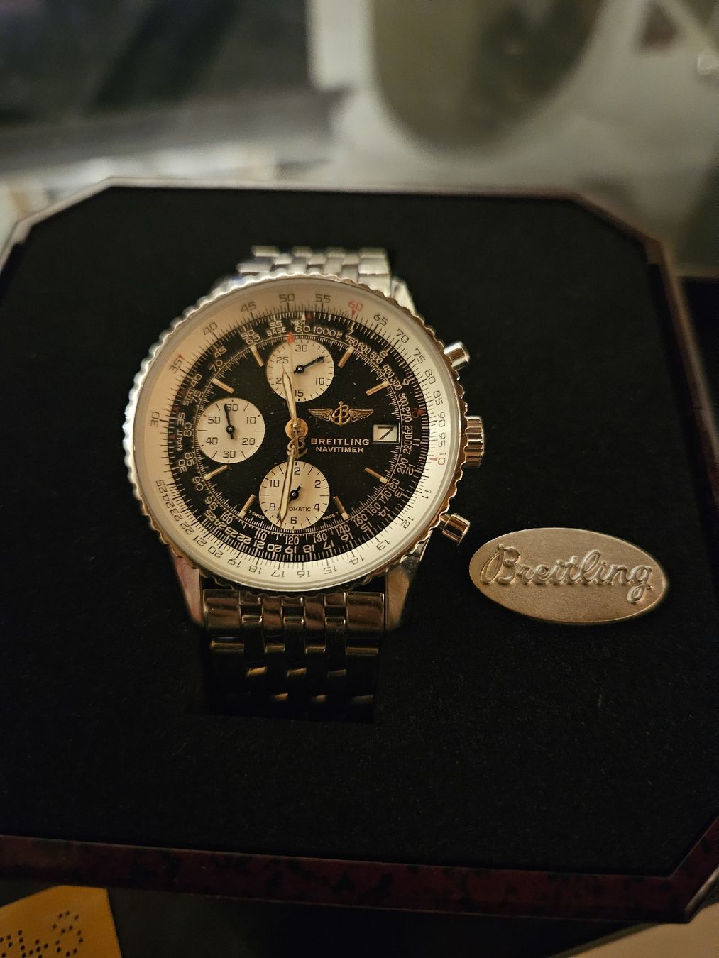 Breitling Montres: Breitling old Navitimer II – D'occasion à Tuggen par sanalin