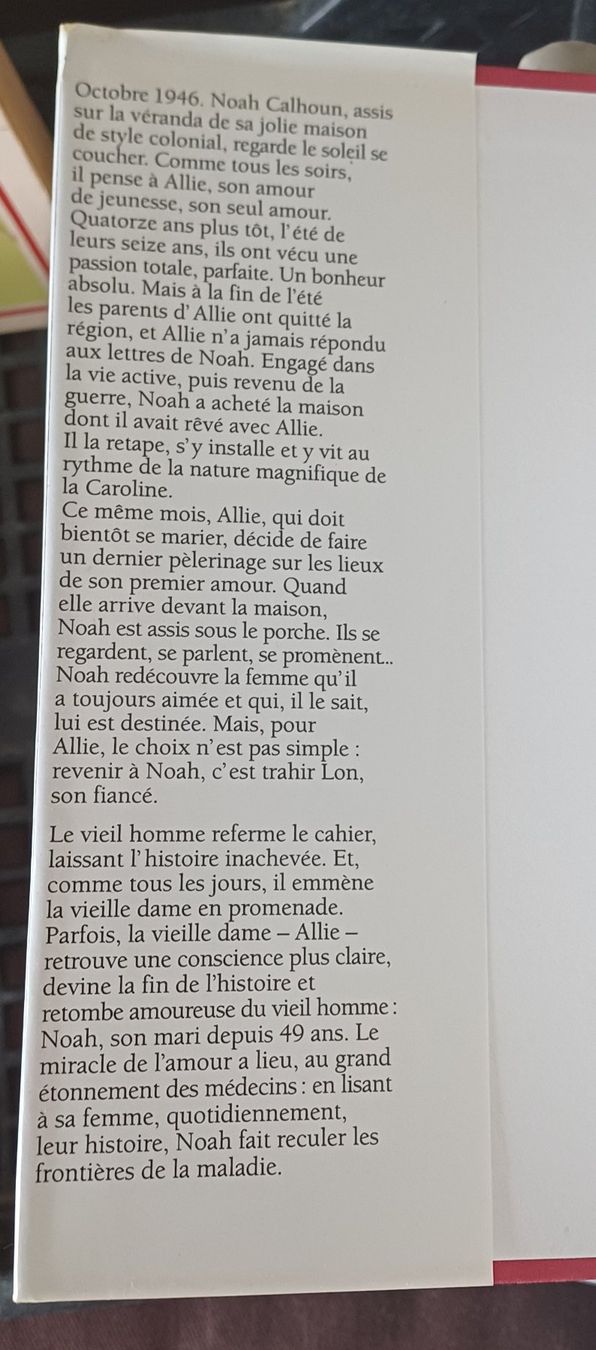 Bücher: Les pages de notre amour, Nicholas Sparks – Gebraucht aus Genève von cle_vk5j 2