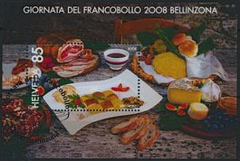 2008 - Tag der Briefmarke - Bellinzona - Block