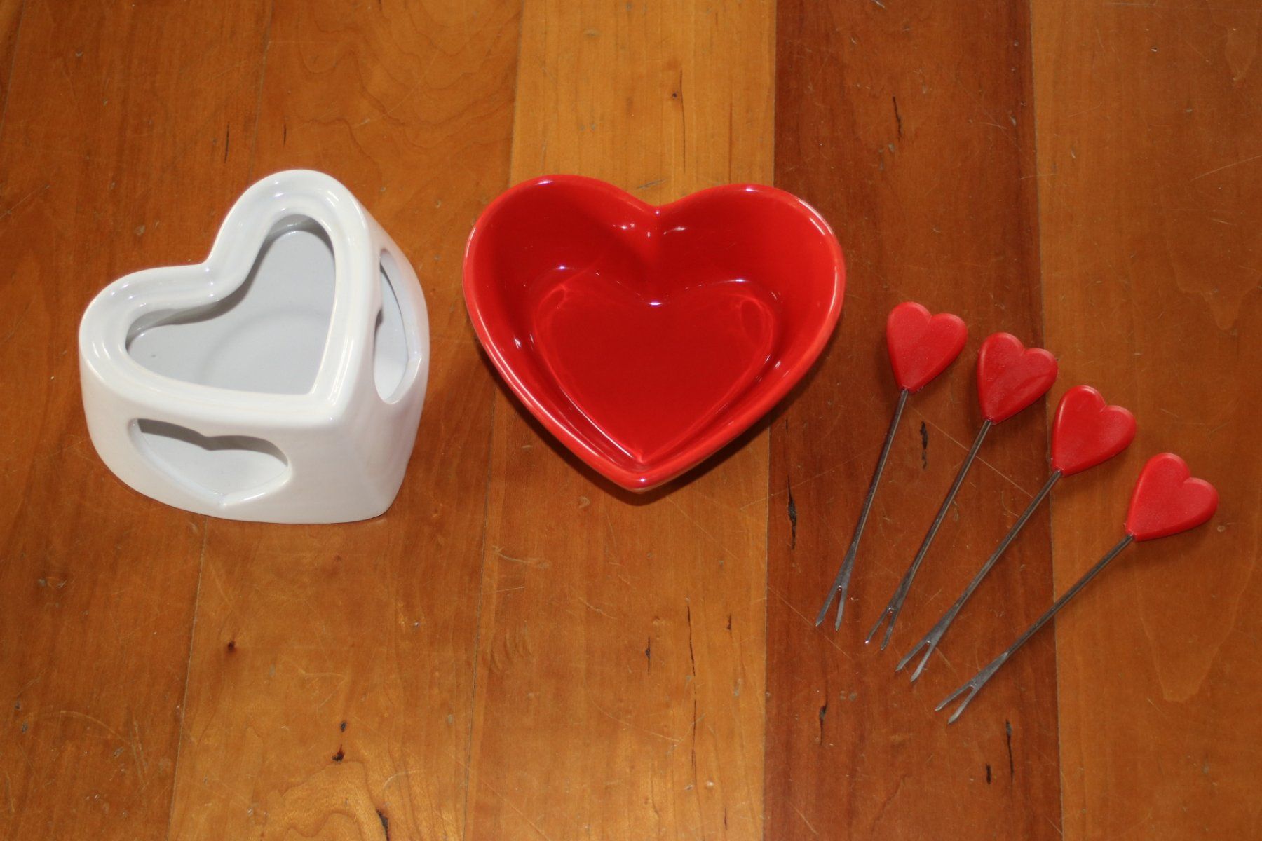 Services de table: Schoggifondue Set mit Rechaudkerze – D'occasion à St. Gallen par Razoon77 5