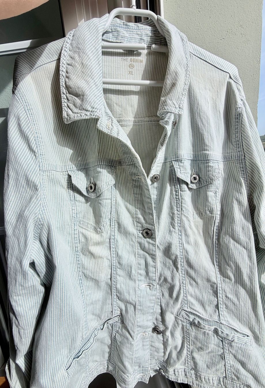 C&A Jacken: Blouson coton à rayures – Gebraucht aus Lucens von gardur