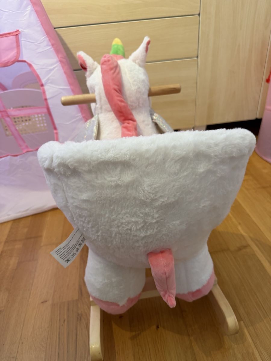 Giocattoli: Schaukeltier Einhorn mit Sound – Usato da Uzwil venduto da ewelin 3