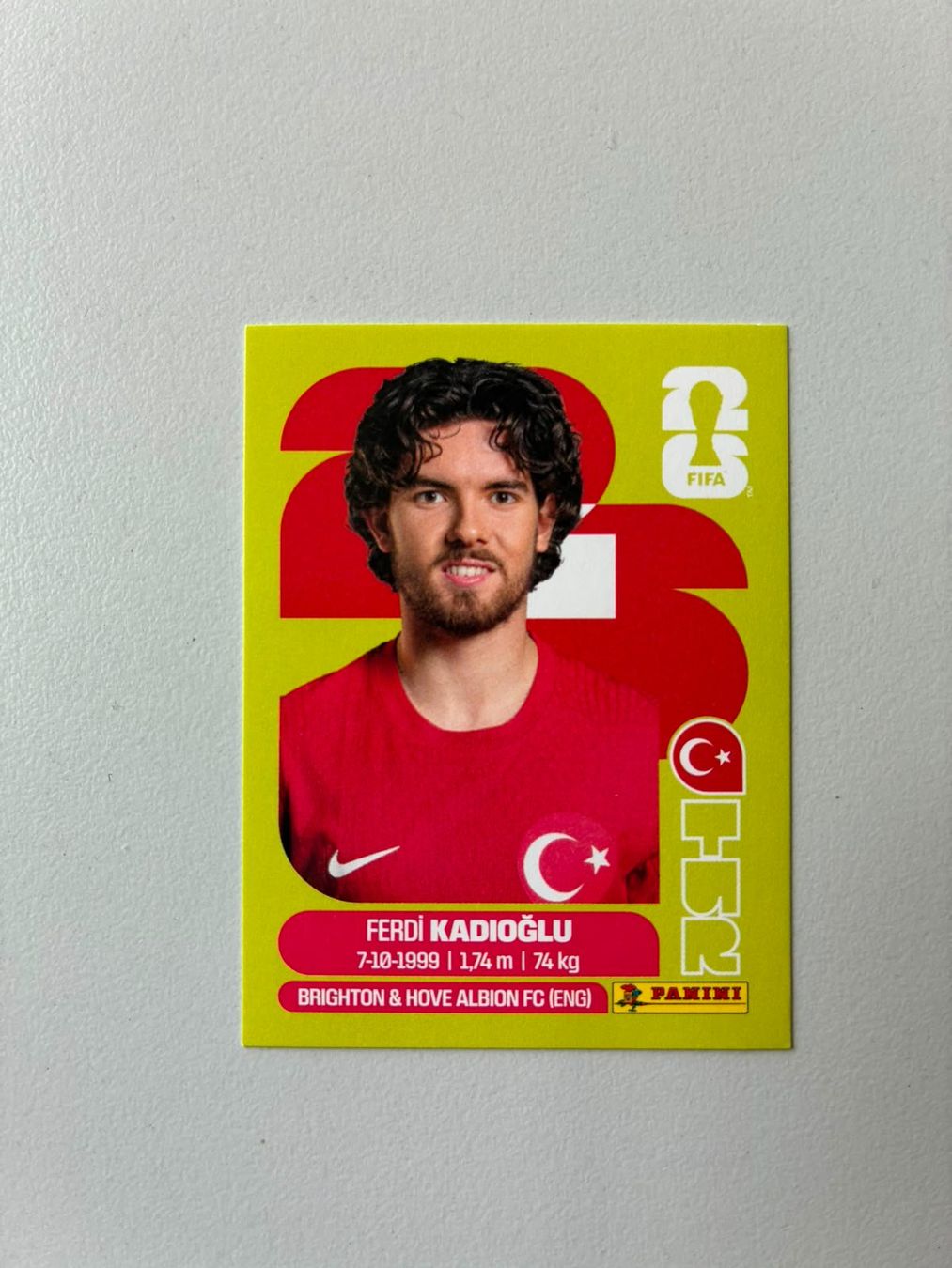 Panini Sammelbilder & Trading cards: Carte panini 2026 - TUR 8 – Neu (gemäss Beschreibung) aus La Neuveville von Ibo2300