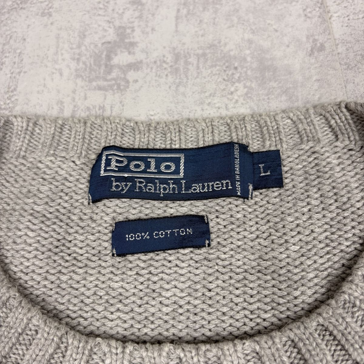 Polo Ralph Lauren Maglioni & Felpe: Pull en Maille Polo Ralph Lauren gris - Taille L – Nuovo (secondo la descrizione) da Neuchâtel venduto da aliceguins 3
