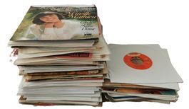 7" Singles, Vinyl, 135 Stück (Sammlung Schlager, Folk,...)