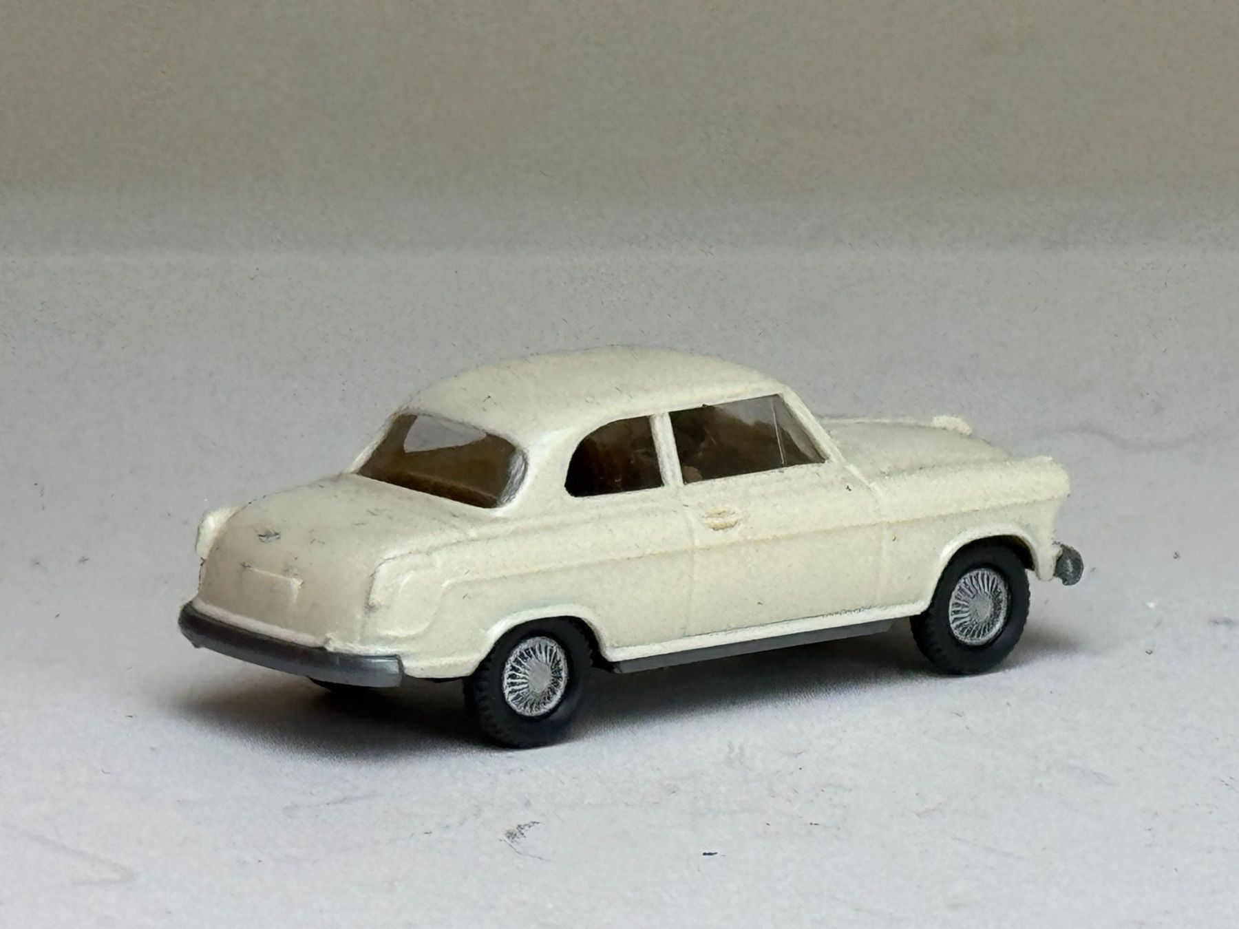 Wiking Modellini d'auto: SG- Wiking Borgward Isabella cremeweiss – Usato da Elm venduto da Wikmtz 1