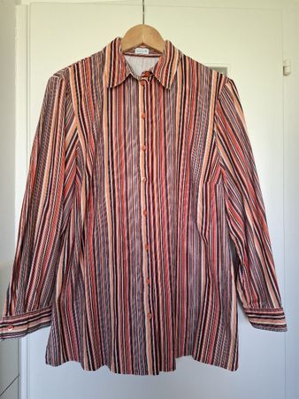 Chemise en velours côtelé Vintage