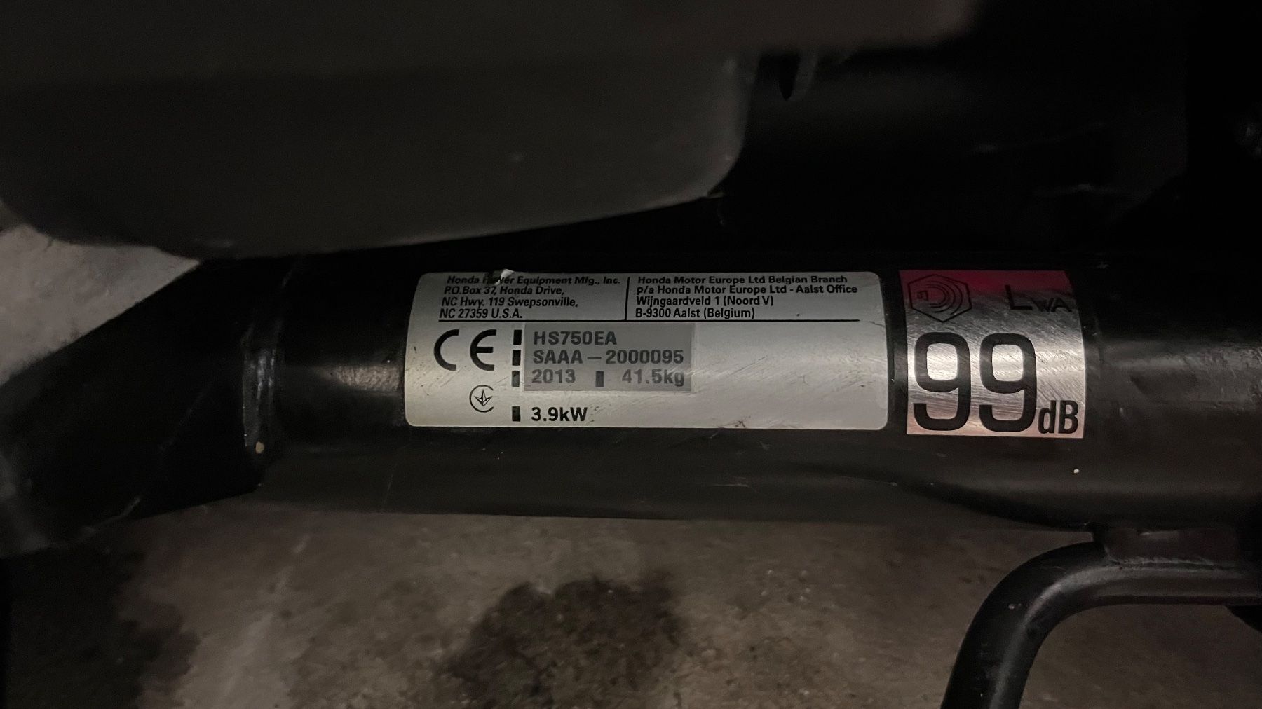 Honda Schneeräumung: Honda Schneefräse HS750 – Gebraucht aus Widnau von FabFo94 4