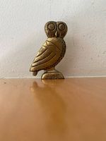 Deko Eule Messing 8cm