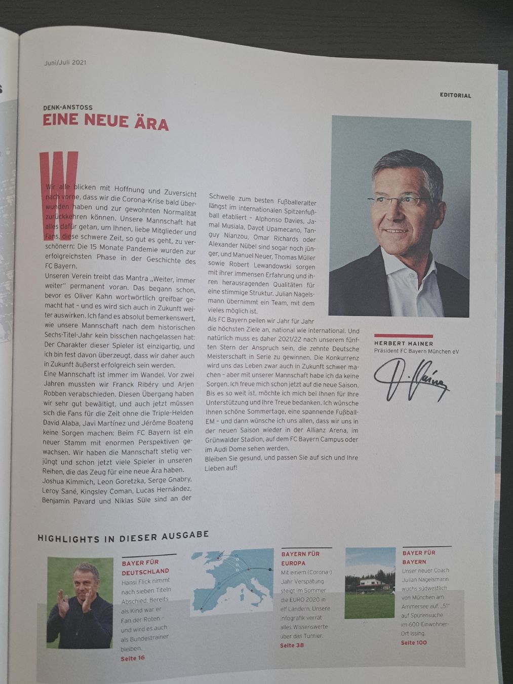 Zeitschriften & Magazine: FC Bayern • Der 5. Stern – Gebraucht aus Ottenbach von Rasenmaeeher 1