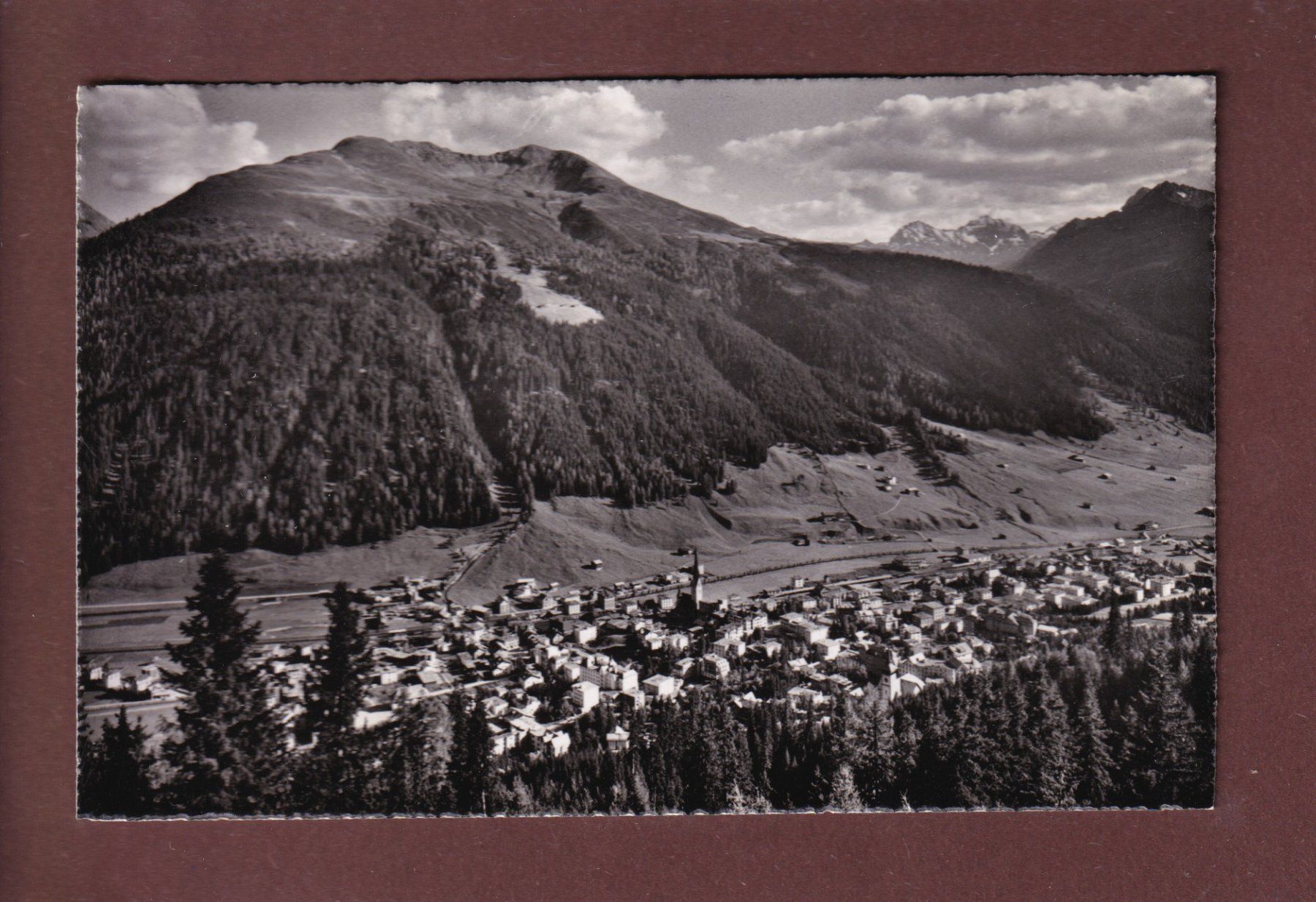 Cartoline postali: DAVOS-PLATZ – Usato da Pully venduto da nicecards