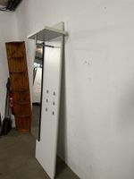 Garderobe mit Spiegel, Ablage und Haken, weiss, Top! (53)