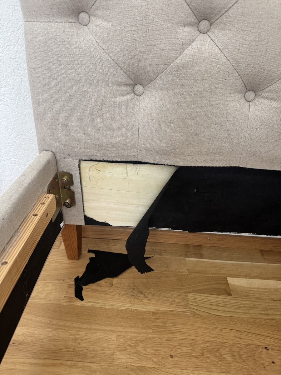 Lits: bed 160x200cm used condition  – D'occasion à Bern par sab_d9zr 2