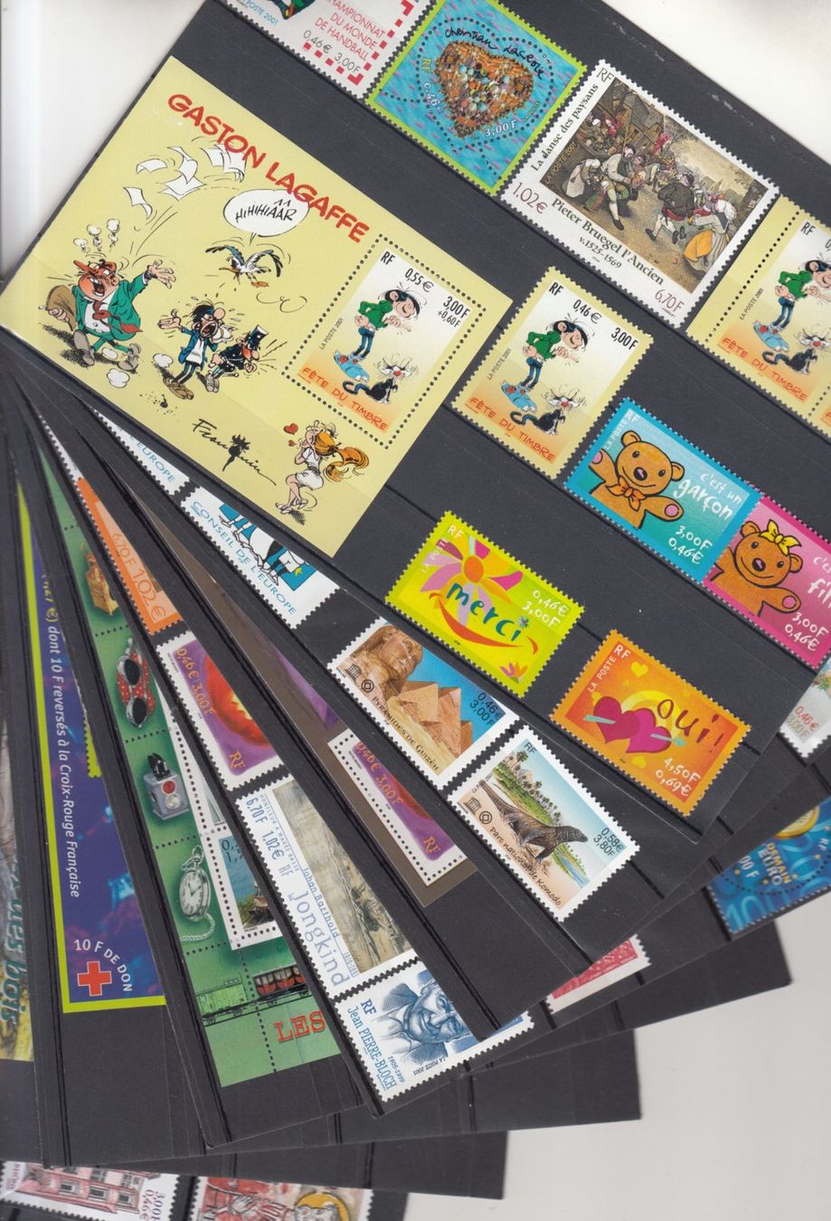 Tous les timbres: Frankreich 2001 postfrisch – D'occasion à Bürglen TG par StampGraf